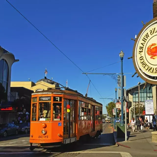 Linea F nel Fisherman's Wharf